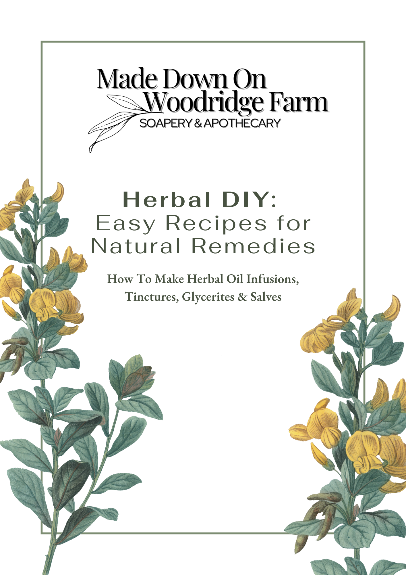 Home Apothecary Starter Kit - Made Down On Woodridge Farm