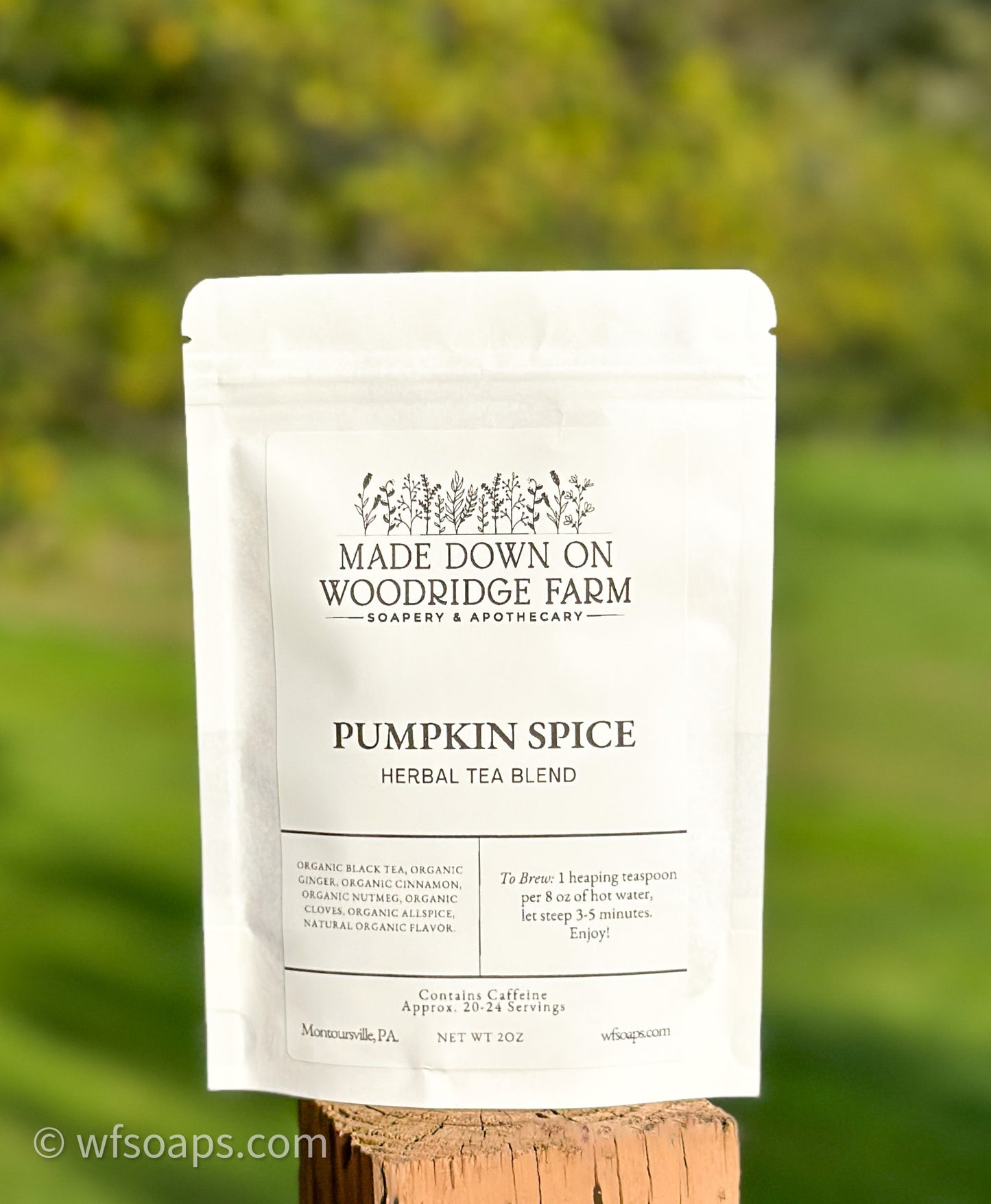 Pumpkin Spice Herbal Tea Blend