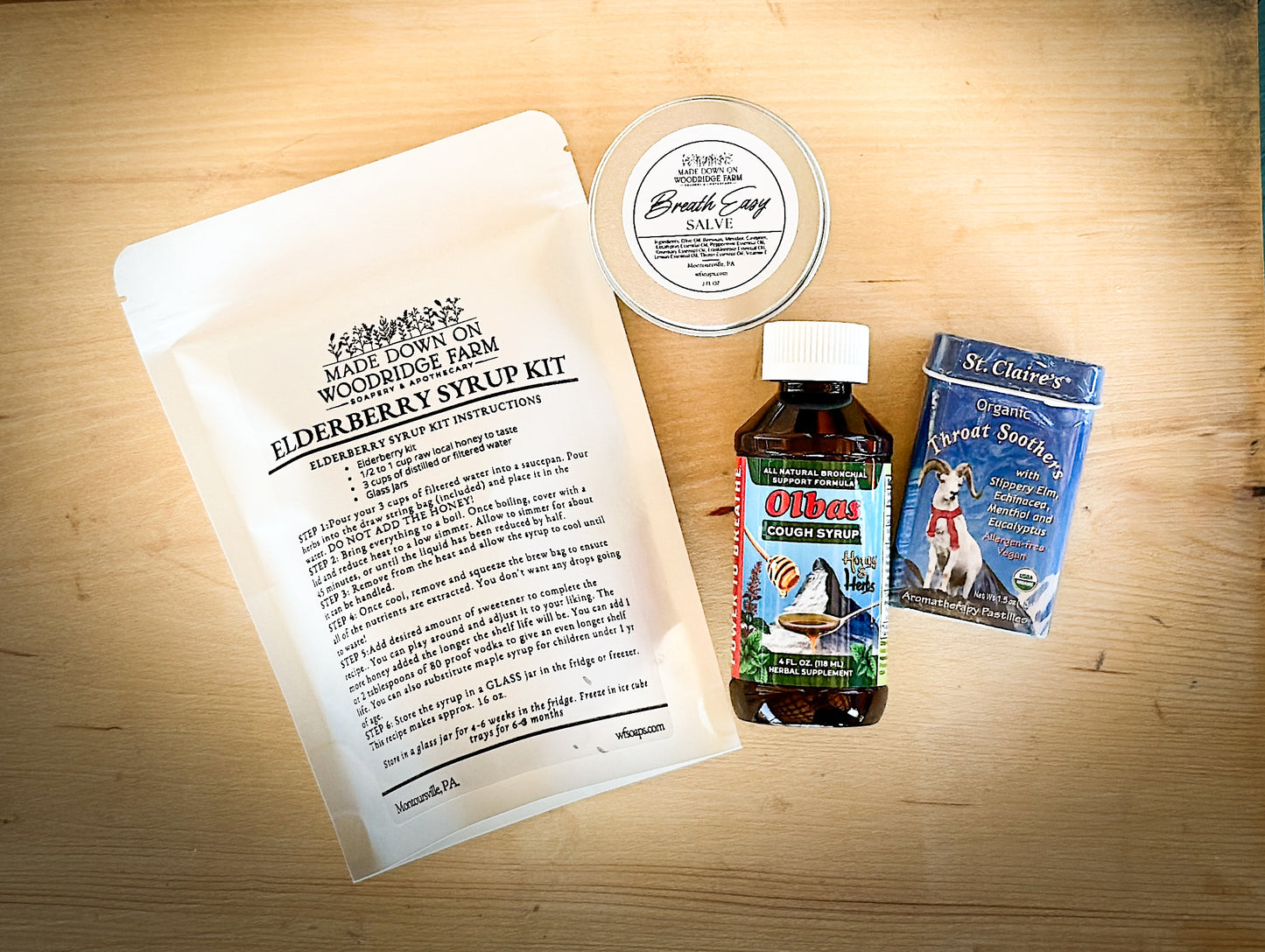 RespireRelief Kits: Breathe, Soothe, Strengthen