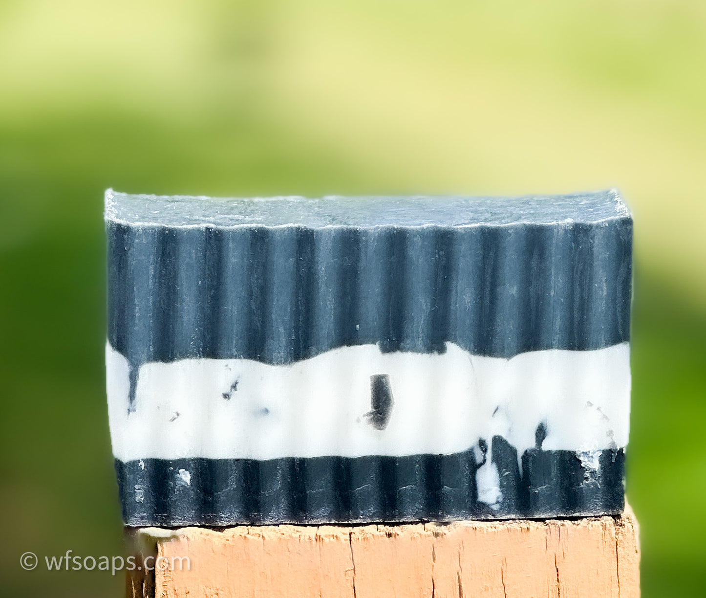 Vanilla Noir Artisan Goat Milk Soap - Charcoal Infused With Vanilla