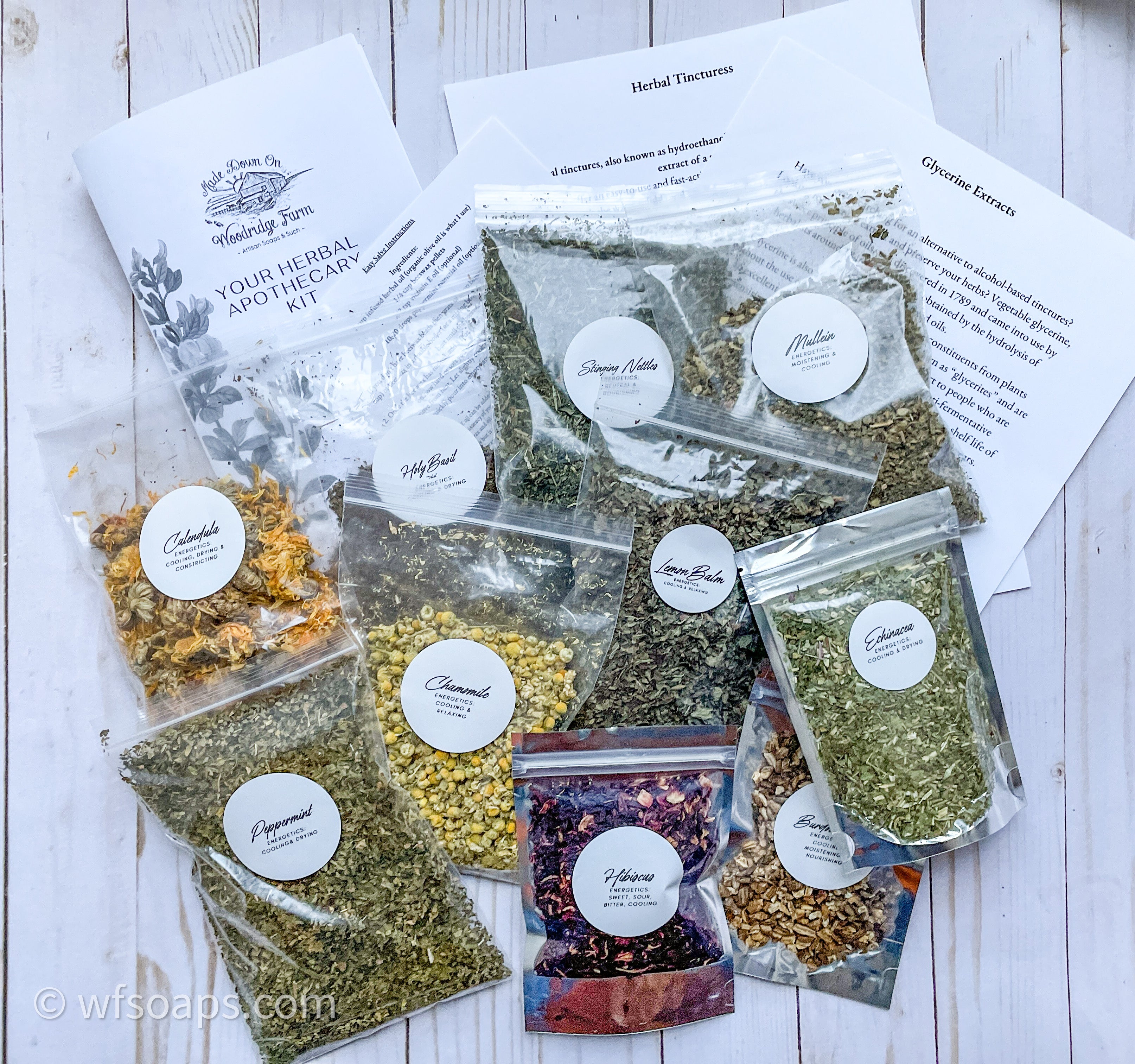 Home Apothecary Starter Kit - Made Down On Woodridge Farm