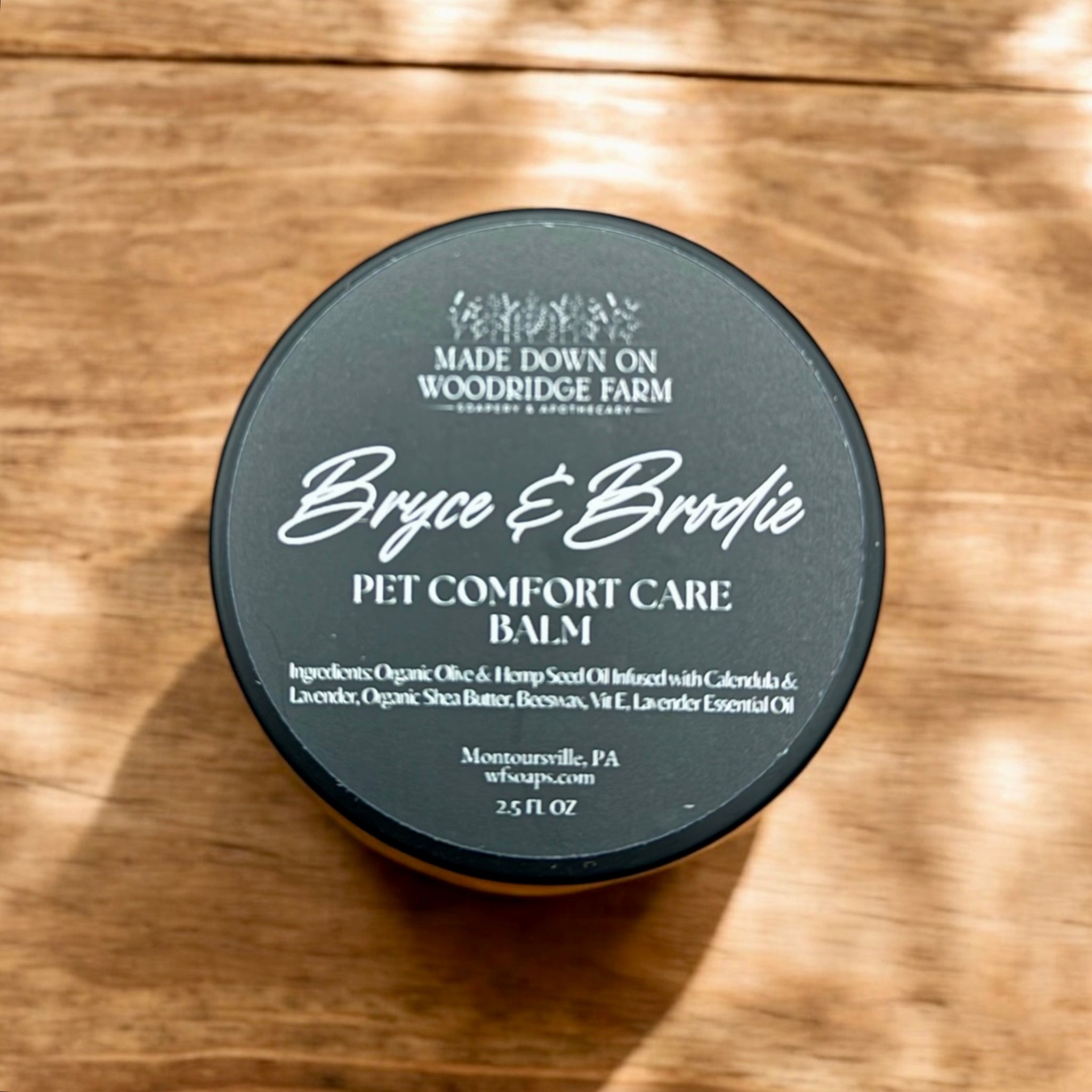 Bryce & Brodie Pet Comfort Care Balm