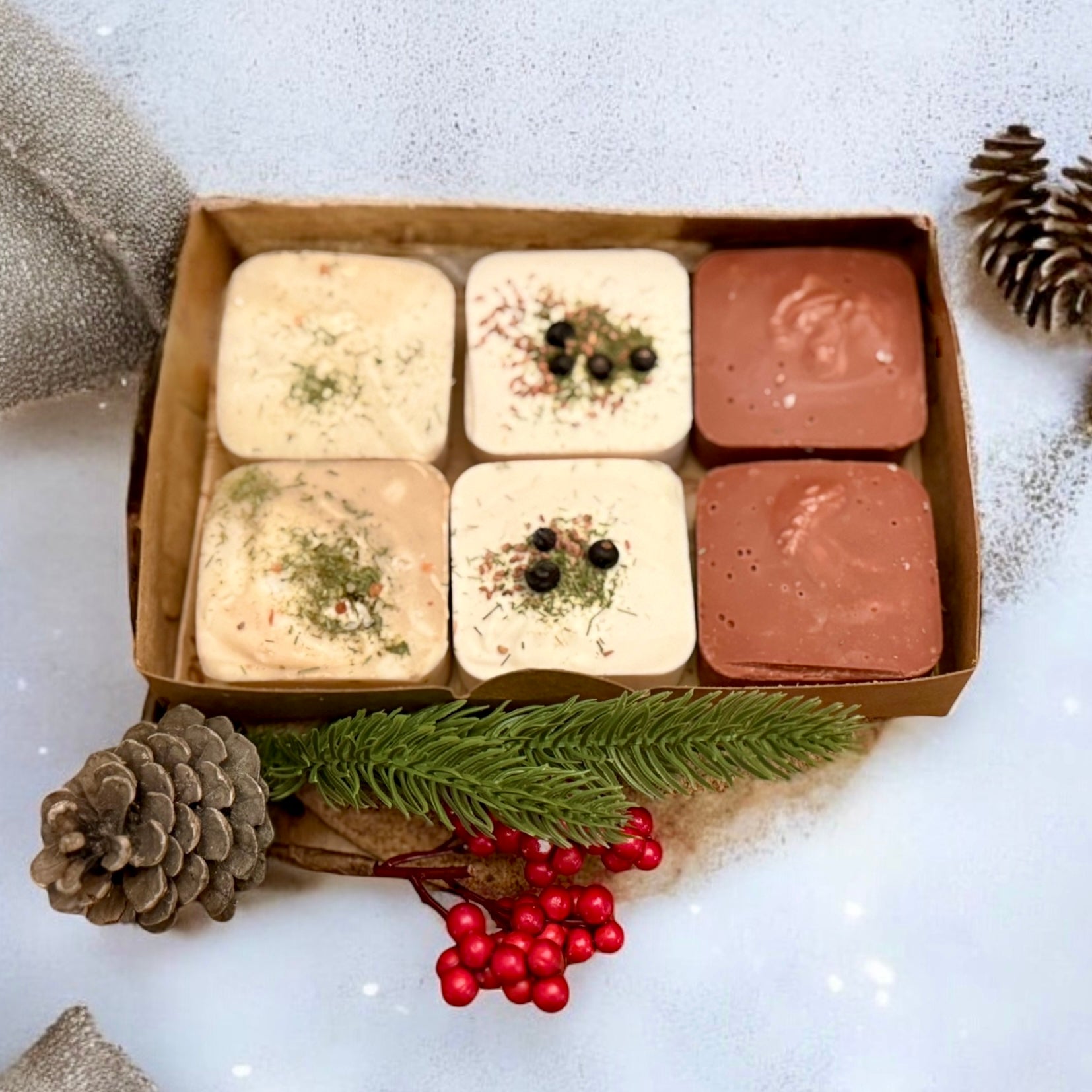 Holiday Memories Soap Sampler Gift Box