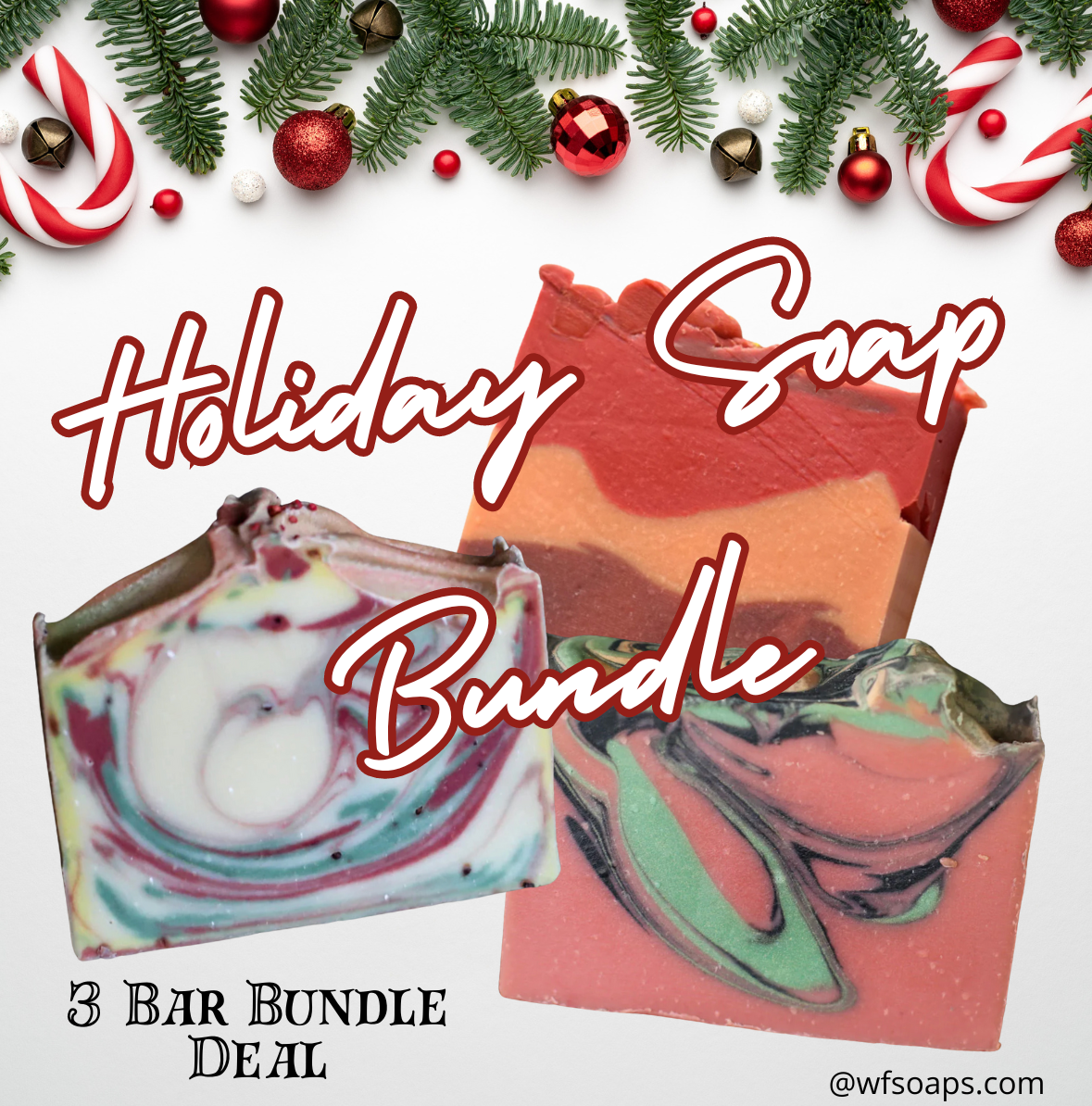 Holiday Soap Bar Bundle