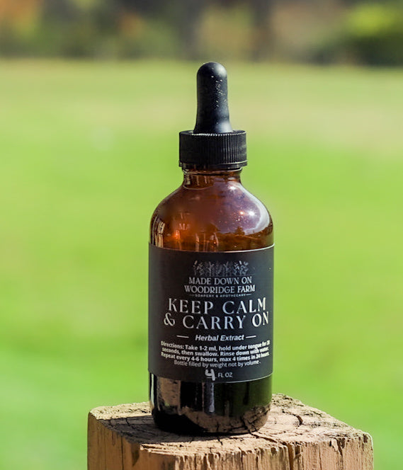 Keep Calm & Carry On Herbal Extract