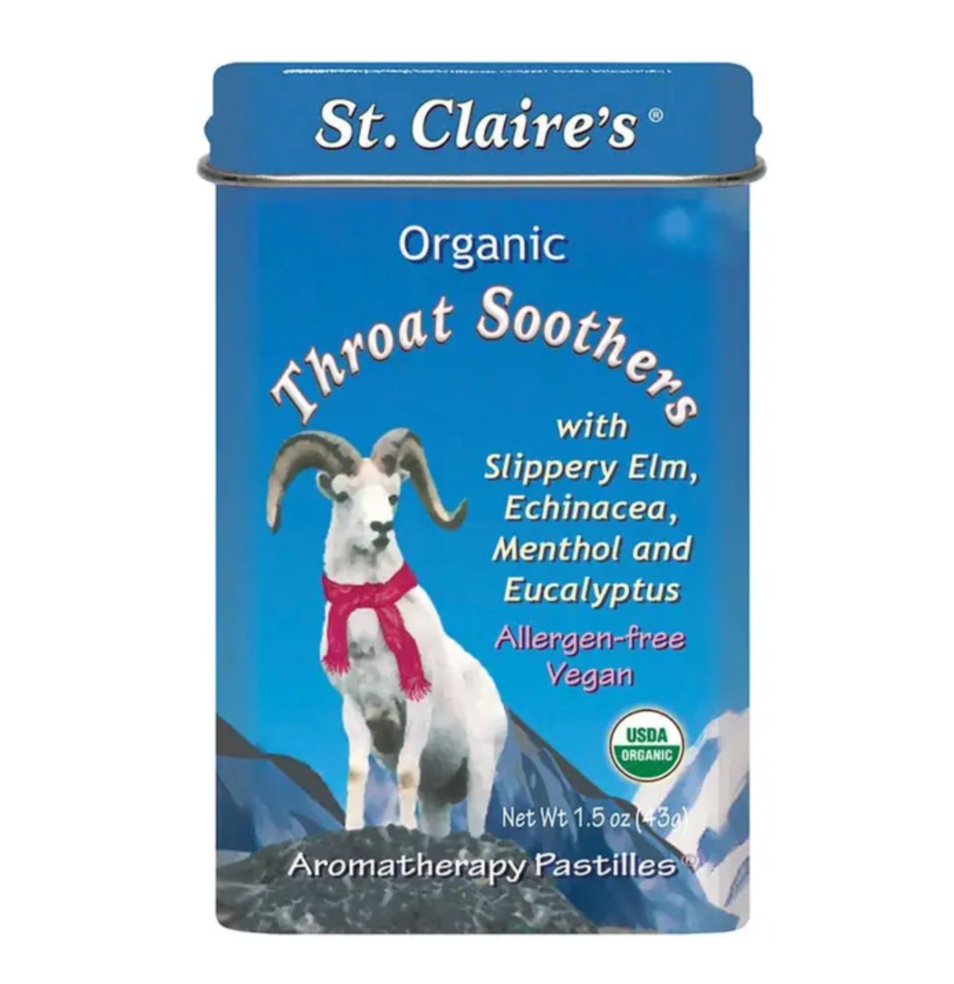 St. Claire's Organics Organic Throat Soothers 1.5 oz.